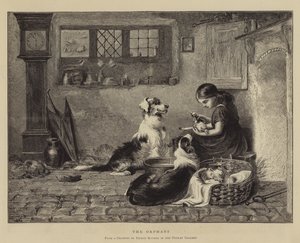 Los huérfanos de Briton Riviere